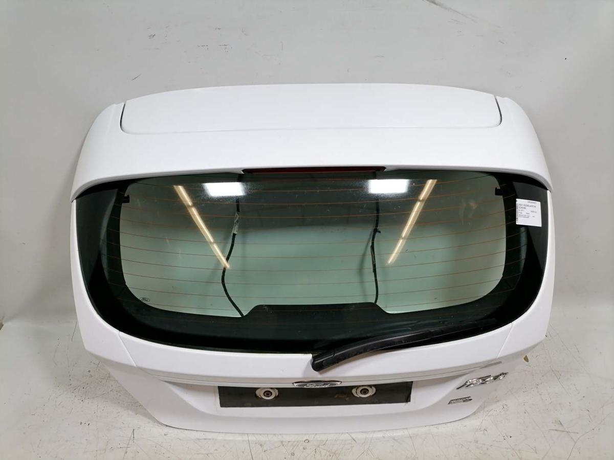 Ford Fiesta JA8 original Heckklappe mit Heckscheibe Frost Wei&szlig; Bj.2011